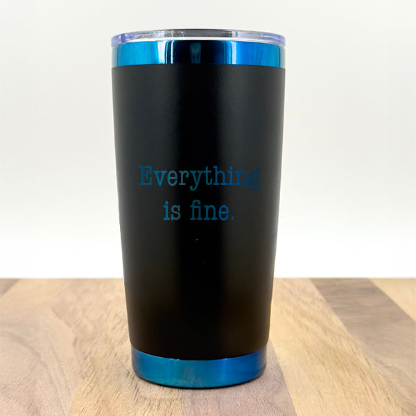 20oz insulated coffee tumbler-Choose your color & logo