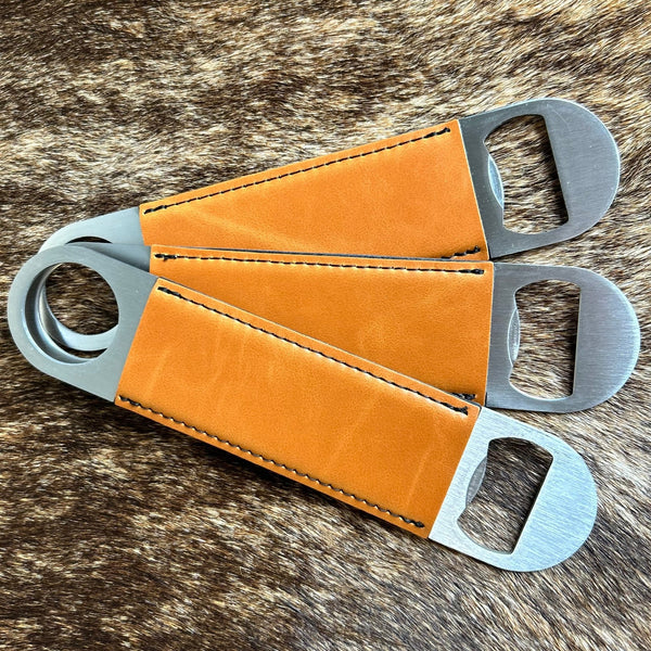 Premium Leatherette Bottle Openers