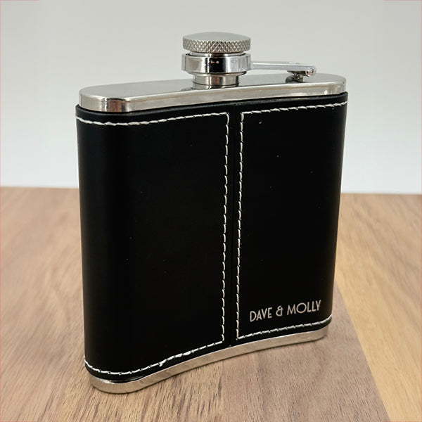 6oz. Hip Flask-Choose your color & logo