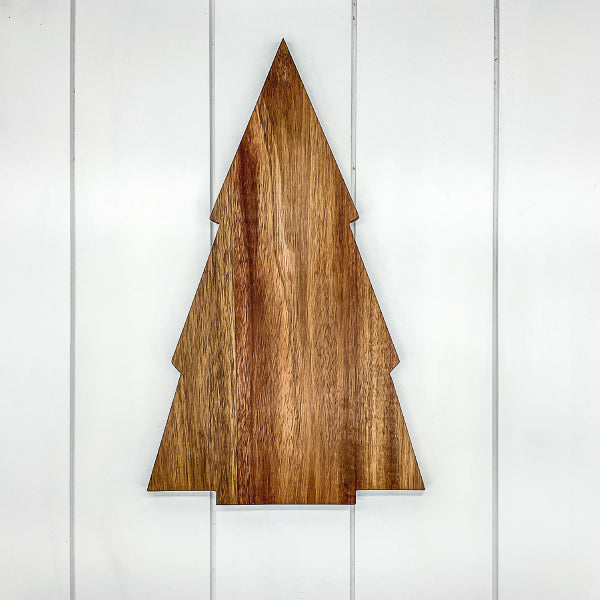 Acacia Christmas tree board--Seasonal