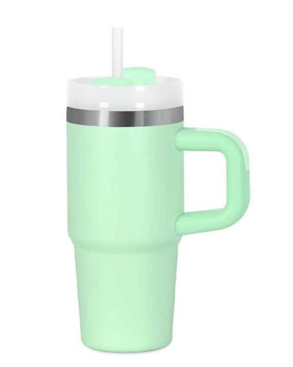 Kids 14 Oz Tumbler with Handle and Straw