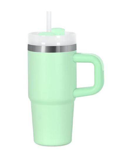Kids 14 Oz Tumbler with Handle and Straw