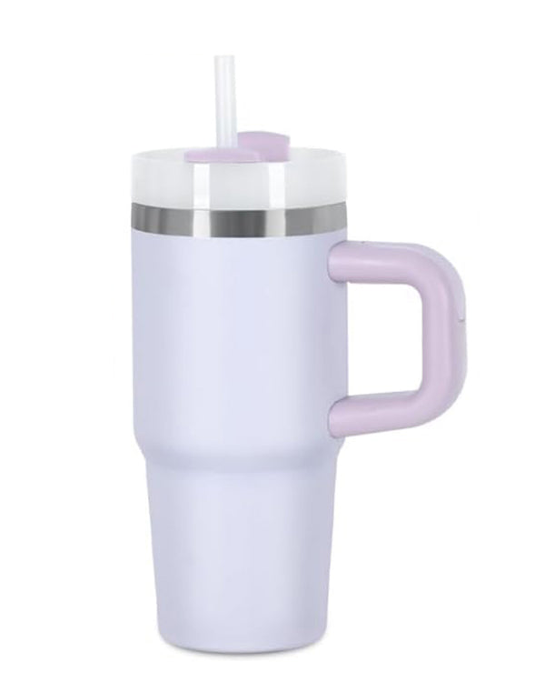 Kids 14 Oz Tumbler with Handle and Straw