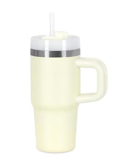 Kids 14 Oz Tumbler with Handle and Straw