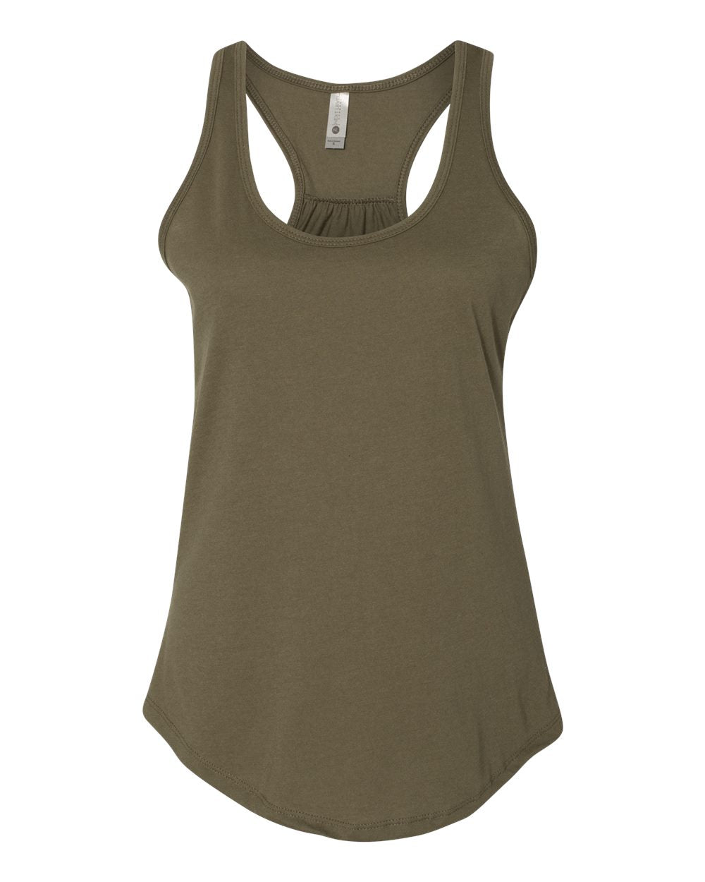 Womens Gathered Racerback