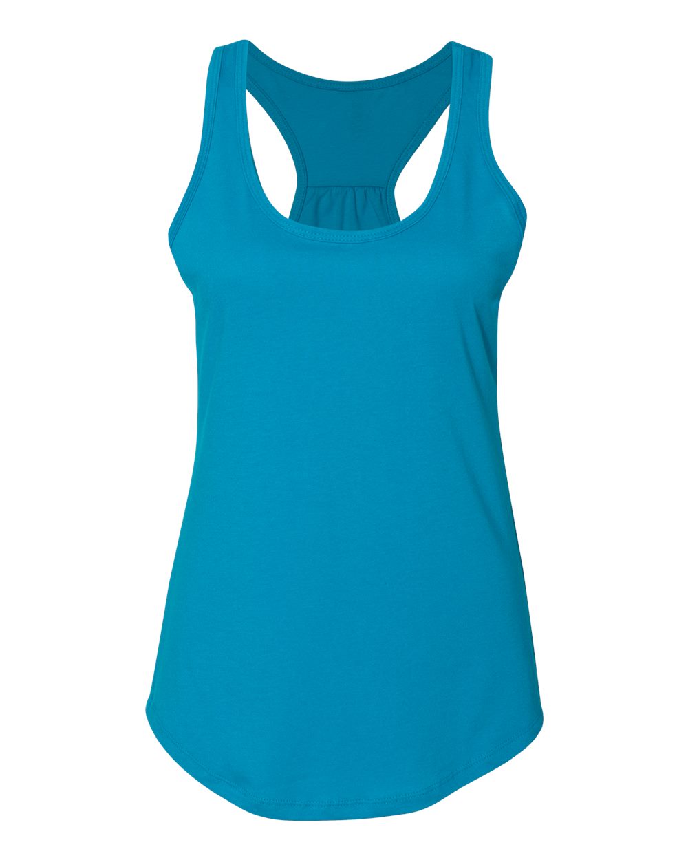 Womens Gathered Racerback