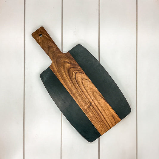 Black Marble Acacia board