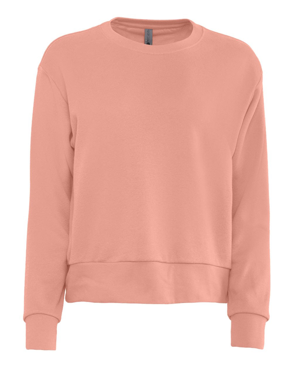 Women's crewneck cropped fleece