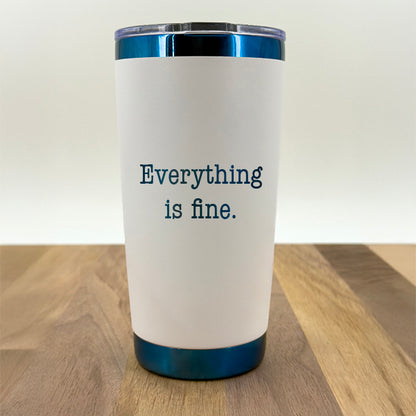 20oz insulated coffee tumbler-Choose your color & logo