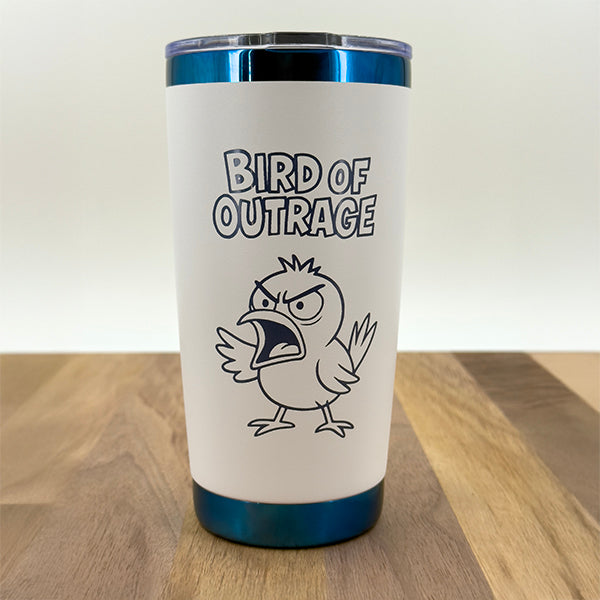 20oz insulated coffee tumbler-Choose your color & logo