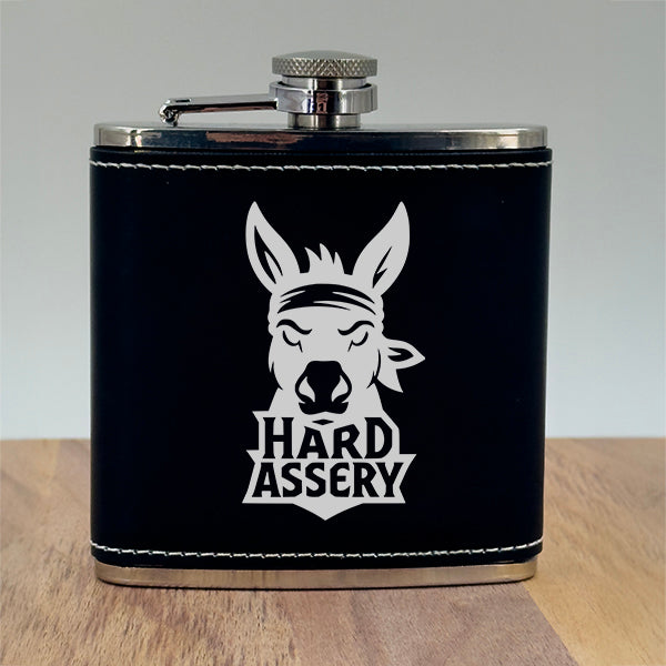 6oz. Hip Flask-Choose your color & logo
