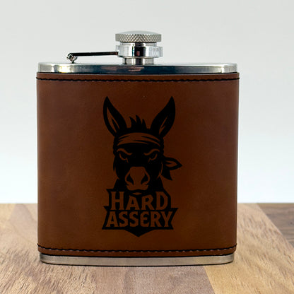 6oz. Hip Flask-Choose your color & logo
