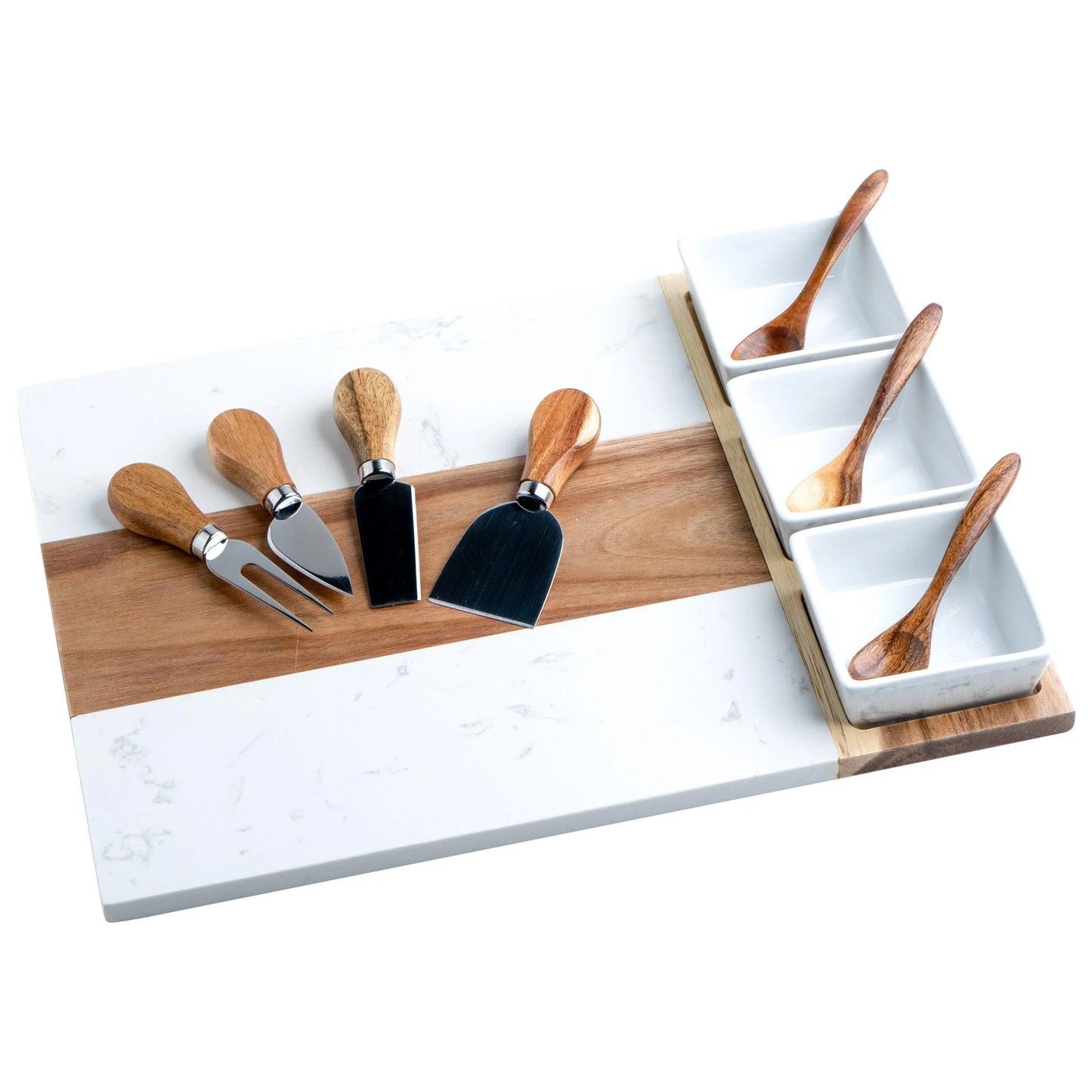 Marble Charcuterie Set