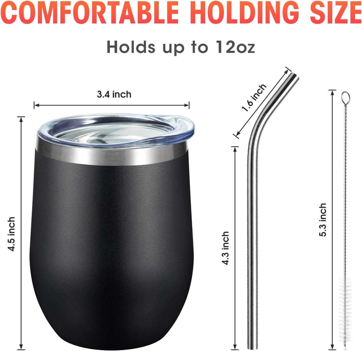 12 oz. Stainless Steel Tumbler