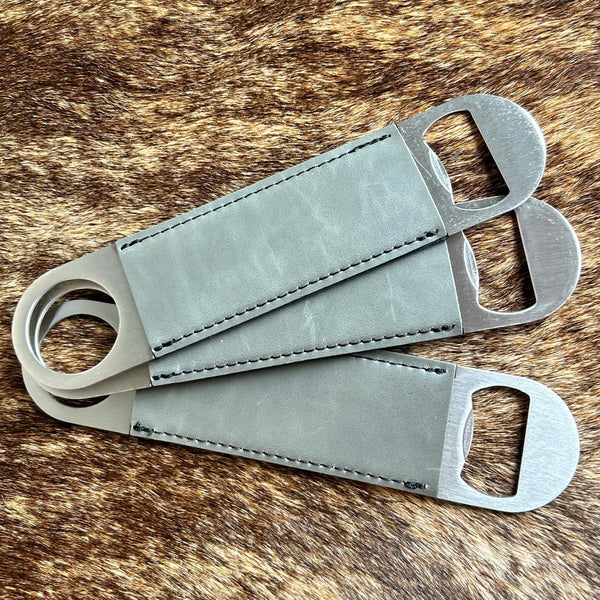 Premium Leatherette Bottle Openers