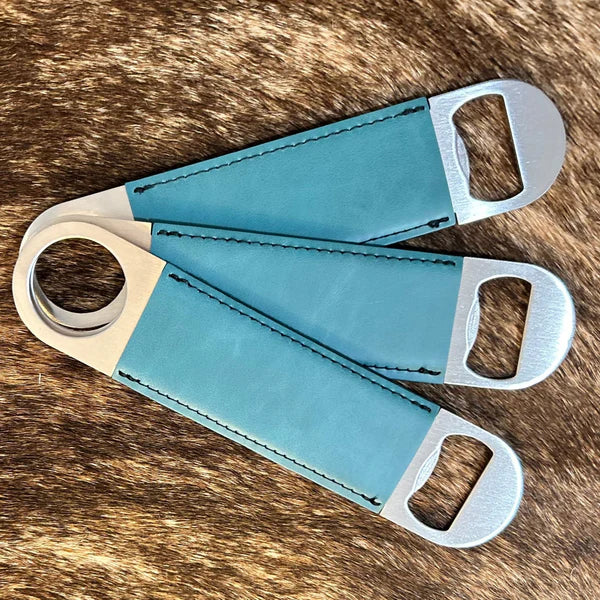 Premium Leatherette Bottle Openers
