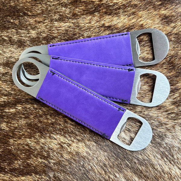 Premium Leatherette Bottle Openers